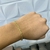 PULSEIRA CADEADO DUPLO (4mm) FECHO TRAVA DUPLA COM MARCAÇÃO 750 - Banhada a Ouro 18k na internet