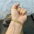 BRACELETE ROMANO VAZADO (6mm) FECHO TRAVA DUPLA - Banhada a Ouro 18k - Joias banhadas a ouro 18K | Exclusive Joias 18K