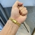 PULSEIRA GRUMET DUPLA COM MARCAÇÃO 750 - (8mm) - FECHO TRAVA DUPLA - Banhada a Ouro 18k - Joias banhadas a ouro 18K | Exclusive Joias 18K