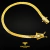 PULSEIRA GRUMET FLAT (4mm) FECHO TRAVA DUPLA COM MARCAÇÃO 750 - Banhada a Ouro 18k - comprar online