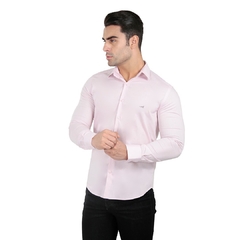 Camisa Manga Longa Slim Fit Básica