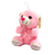 Urso de Pelúcia Com Laço Pé Com Detalhe em Coração 20 cm - loja online