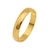 Aliança 4mm (1 Unid) Tugstênio Folheada Ouro 18k - Morenna Pimentta