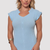 Vestido De Tricot Canelado Modal Decote V E Tranças R:1036 - loja online
