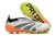 Adidas Campo Predator+ Elite FG - Branco/Laranja - Ponto Das Chuteiras