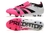 Adidas Campo Predator+ Elite FG - Branco/Rosa - Ponto Das Chuteiras