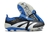 Adidas Campo Predator+ Elite FG - Preto/Azul/Branco - Ponto Das Chuteiras