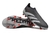 Adidas Campo Predator Elite LL FG - Cinza/Branco/Vermelho - Ponto Das Chuteiras