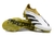 Adidas Campo Predator Elite LL FG - Branco/Dourado - Ponto Das Chuteiras