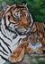 Painel 100x70/ Tigre e Filhote