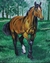 Cavalo castanho