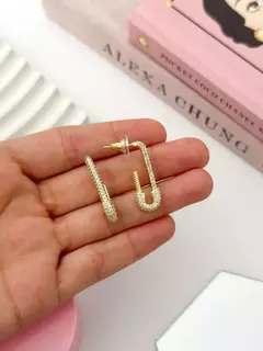 AROS ALFILER DORADO