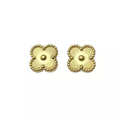 AROS TREBOL DORADO - comprar online