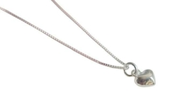 CADENA CORAZON PLATA 925