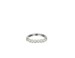 ANILLO PERLAS PLATA 925