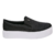 Santa Lolla Tênis Slip On Plataforma Galaxxy Preto Brilho - comprar online