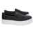 Santa Lolla Tênis Slip On Plataforma Galaxxy Preto Brilho na internet
