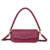 Bolsa Pequena Floater Roxo Merlot Alça De Ombro