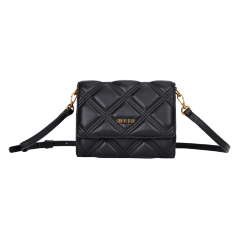 Bolsa Carteira Santa Lolla Preta- Santa Lolla