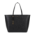 Bolsa Shopper Floater Preta Pesponto Branco - Santa Lolla