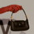 Imagem do Bolsa Pequena Soft Preta Alça Dupla - Santa Lolla