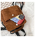 Imagem do Mini mochila feminina de veludo, mochilas pequenas, bolsas casuais simples para qualquer local