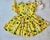 Vestido lhama amarelo