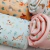 Manta de Interlock Estampado y Alg. Elefanta Rosa - comprar online