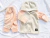 CONJUNTO PELUCHE SALMÓN