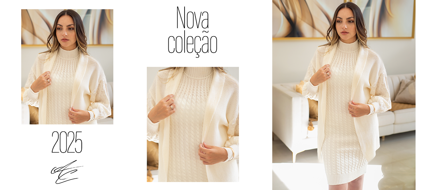 Carrusel Ana Carolina Tricot | Tricot com Luxo e Glamour