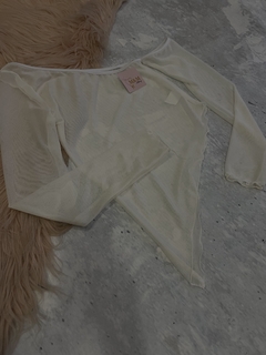 Top transparencia WHITE - comprar online