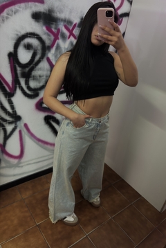 Jean oxido desflecado