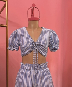 Blusa rayada - comprar online