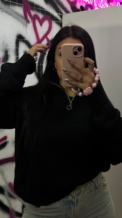 Sweater con cierre