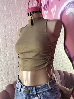 Musculosas básicas con frunce - comprar online