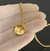 Colar Inicial+palavra Dourado - comprar online