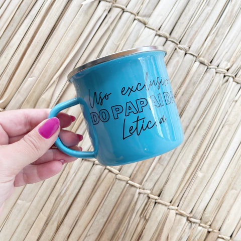 Caneca esmaltada