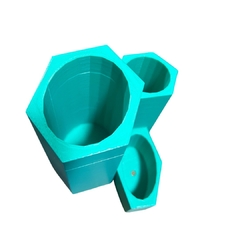 Organizador hexagonal en internet