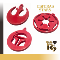 Esferas Navideñas Galaxy Pack 3