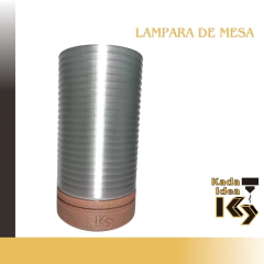 Lampara diseño rayas