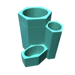 Organizador hexagonal - Kada Idea