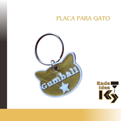 Placa para gato