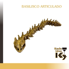 Basilisco esqueleto en internet
