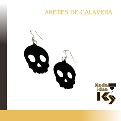 Aretes de calavera 2D en internet