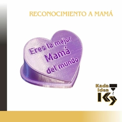 Reconocimiento corazón para Mamá