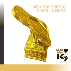 Trofeo de chancla en internet