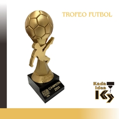 Trofeo primer lugar futbol