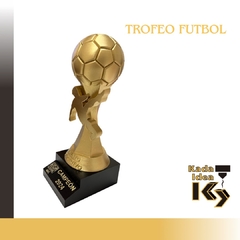 Trofeo primer lugar futbol en internet