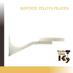 Soporte de pared para pelota de pilates