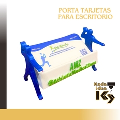 Porta tarjetas para escritorio